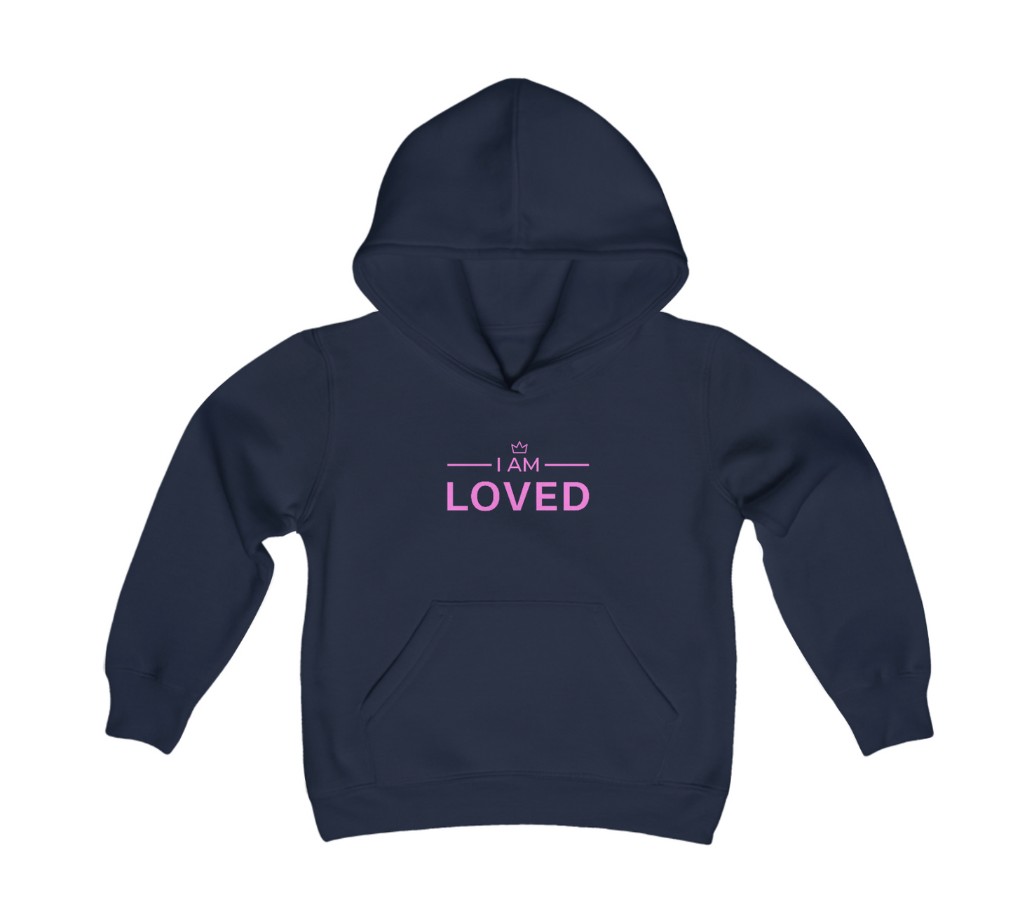 I AM Loved : Youth Hooded Sweatshirt