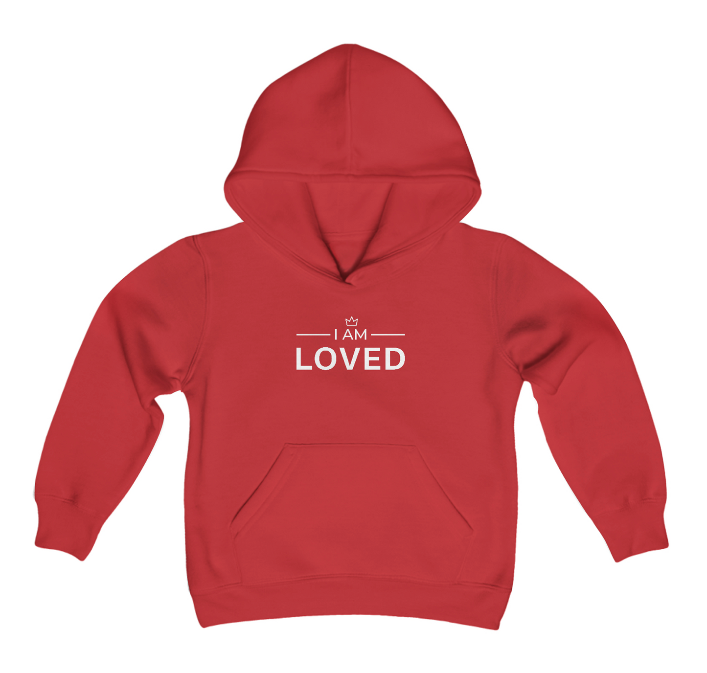 I AM Loved : Youth Hooded Sweatshirt